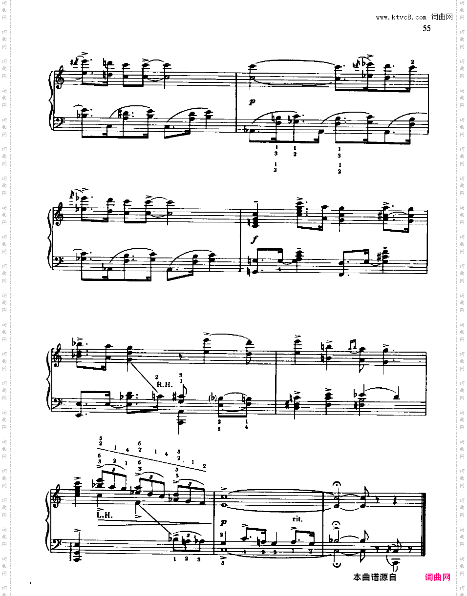 Gershwin Inserts from Gershwin Own Transcriptions
