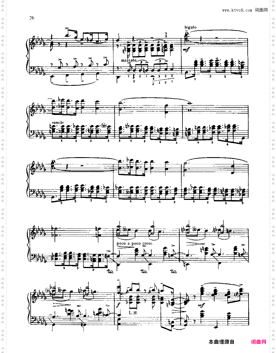 Gershwin Inserts from Gershwin Own Transcriptions