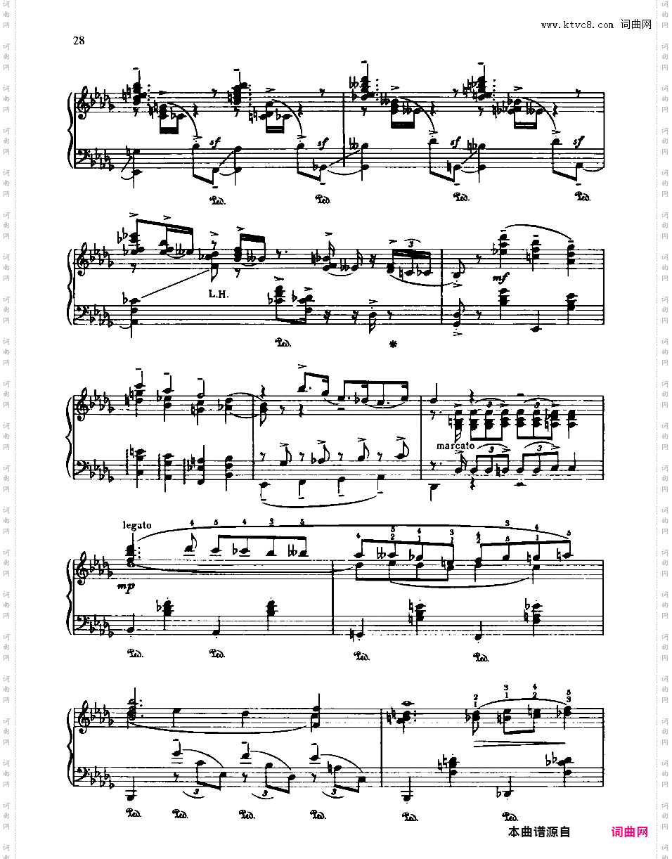 Gershwin Inserts from Gershwin Own Transcriptions