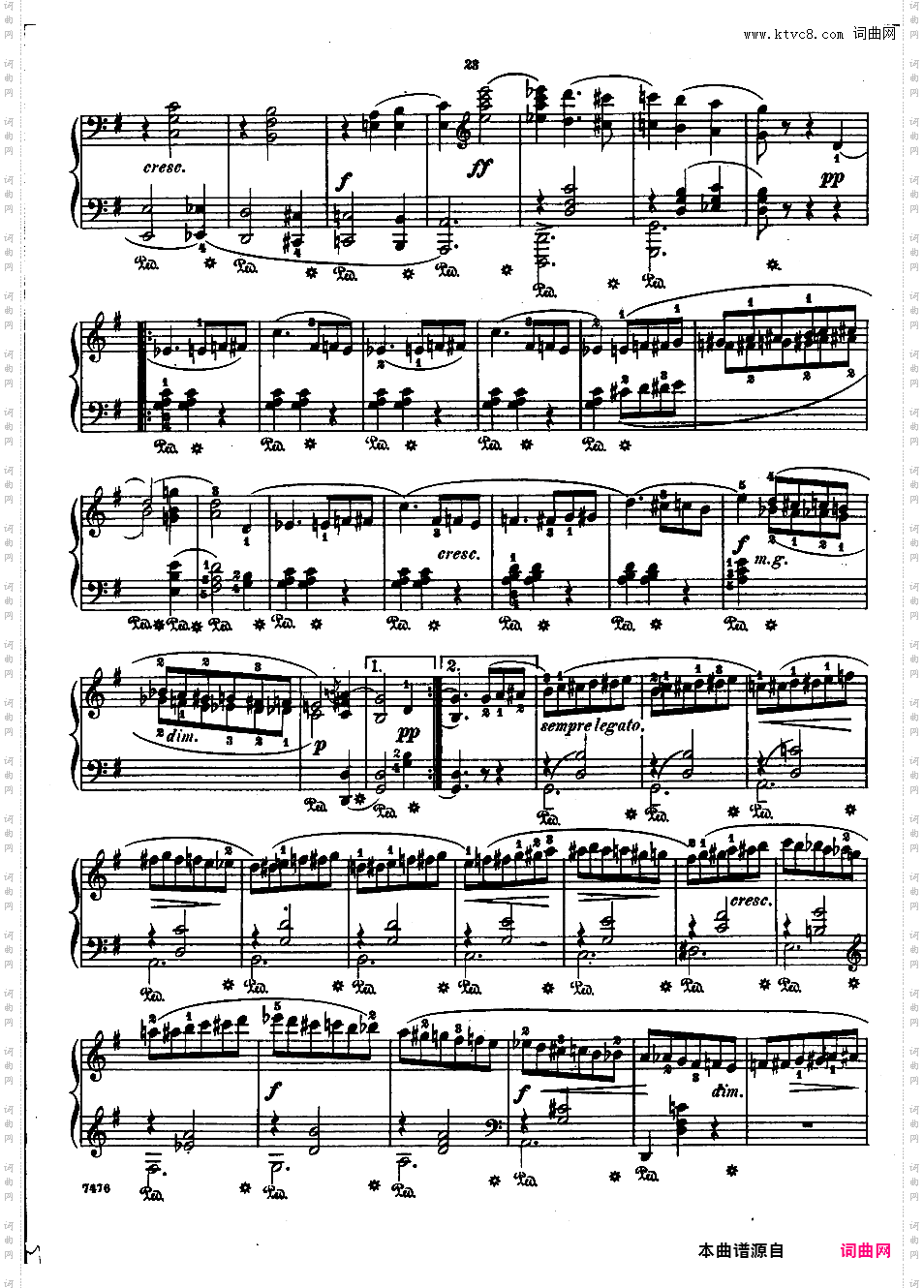 作品集 Piano Works