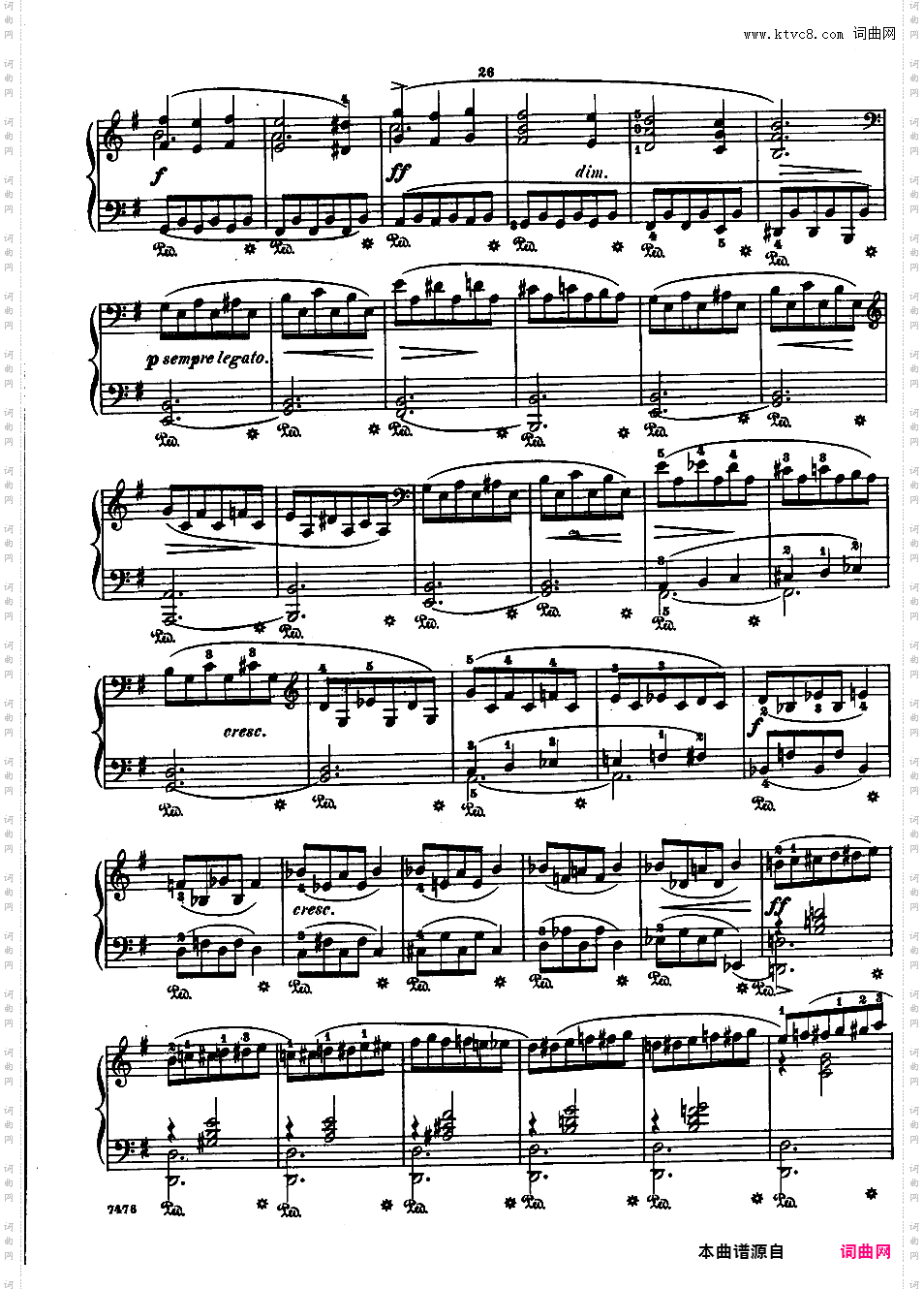 作品集 Piano Works