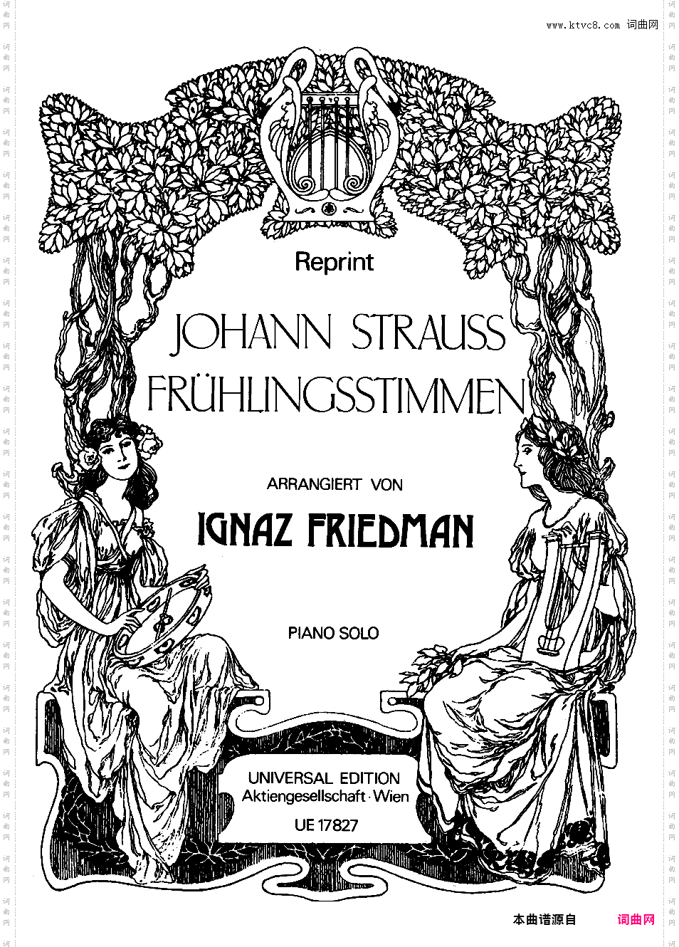 Friedman 改编曲集Strauss-Friedman Fruhlingsstimmen
