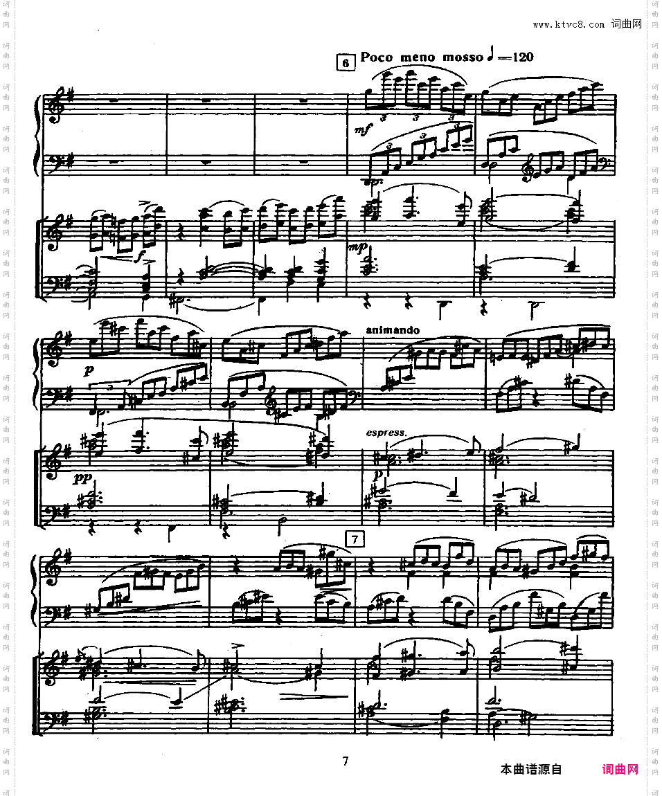 B大调第二钢琴协奏曲 Piano Concerto no·2 in B Major Op·100