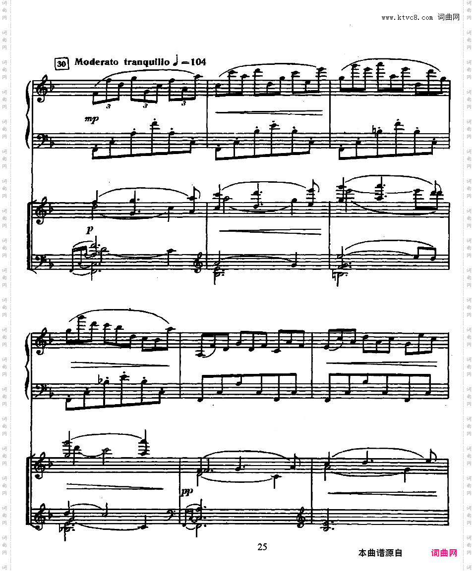 B大调第二钢琴协奏曲 Piano Concerto no·2 in B Major Op·100