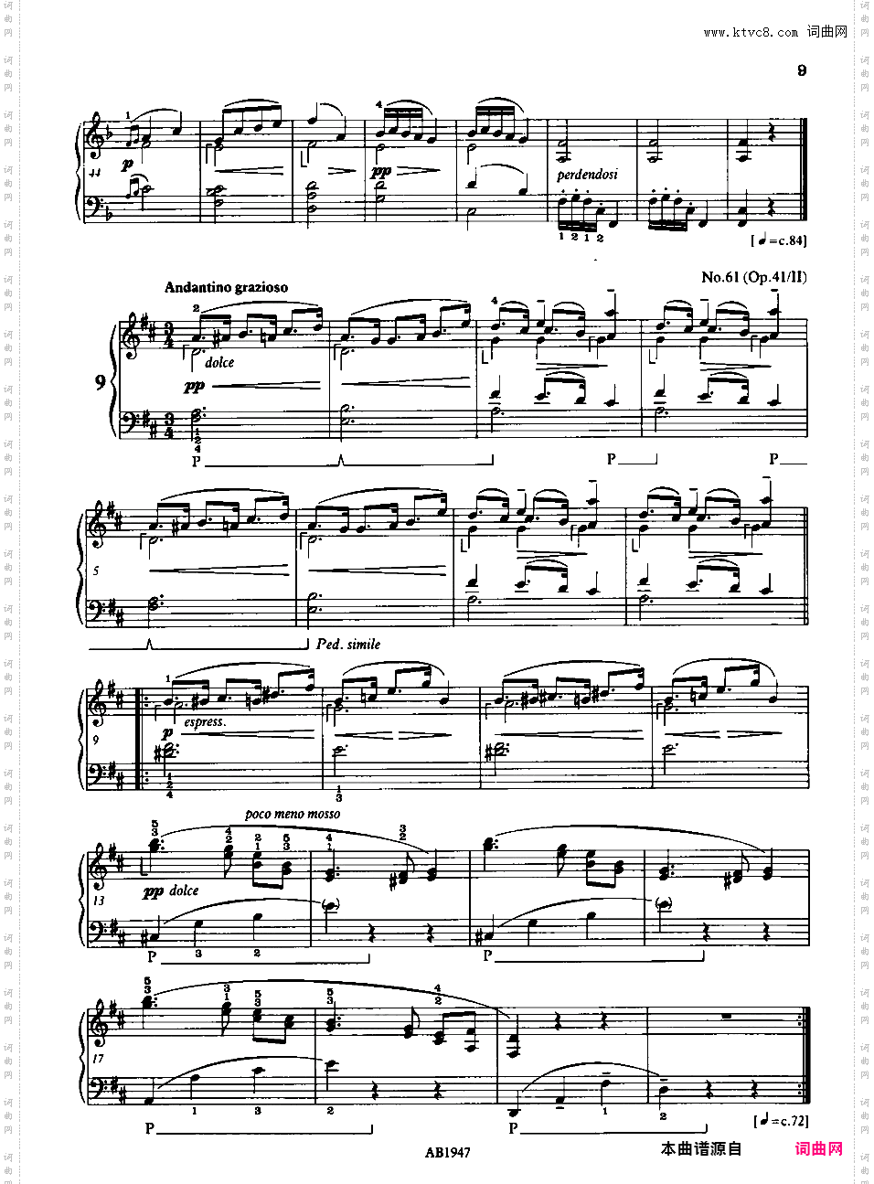 《心情、印象与回忆》选曲集