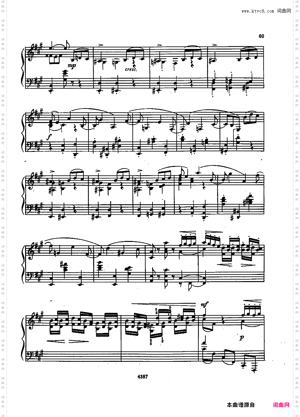 改编俄罗斯作曲家作品 Russian TranscriptionsTchaikovsky-Feinberg op64 Symphony 5 Waltz