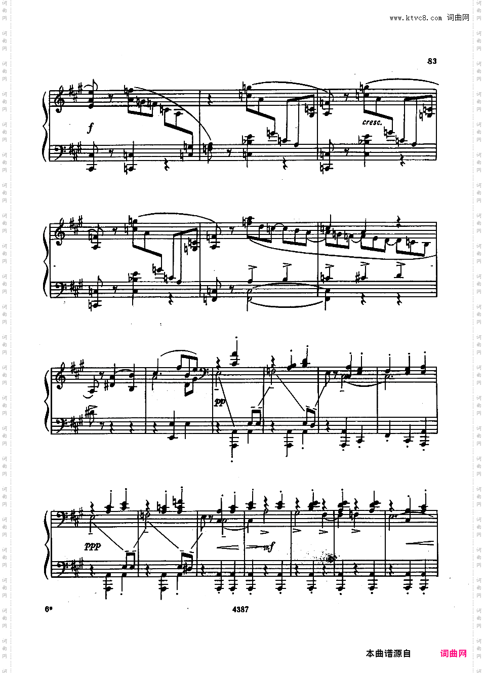 改编俄罗斯作曲家作品 Russian TranscriptionsTchaikovsky-Feinberg op64 Symphony 5 Waltz