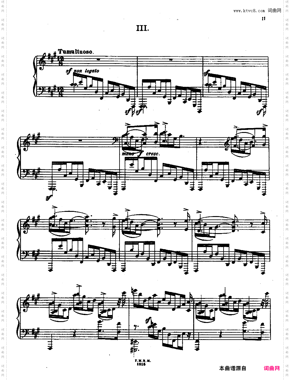 四首前奏曲 Four Preludes op8