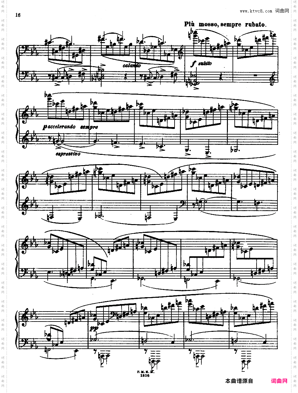 四首前奏曲 Four Preludes op8