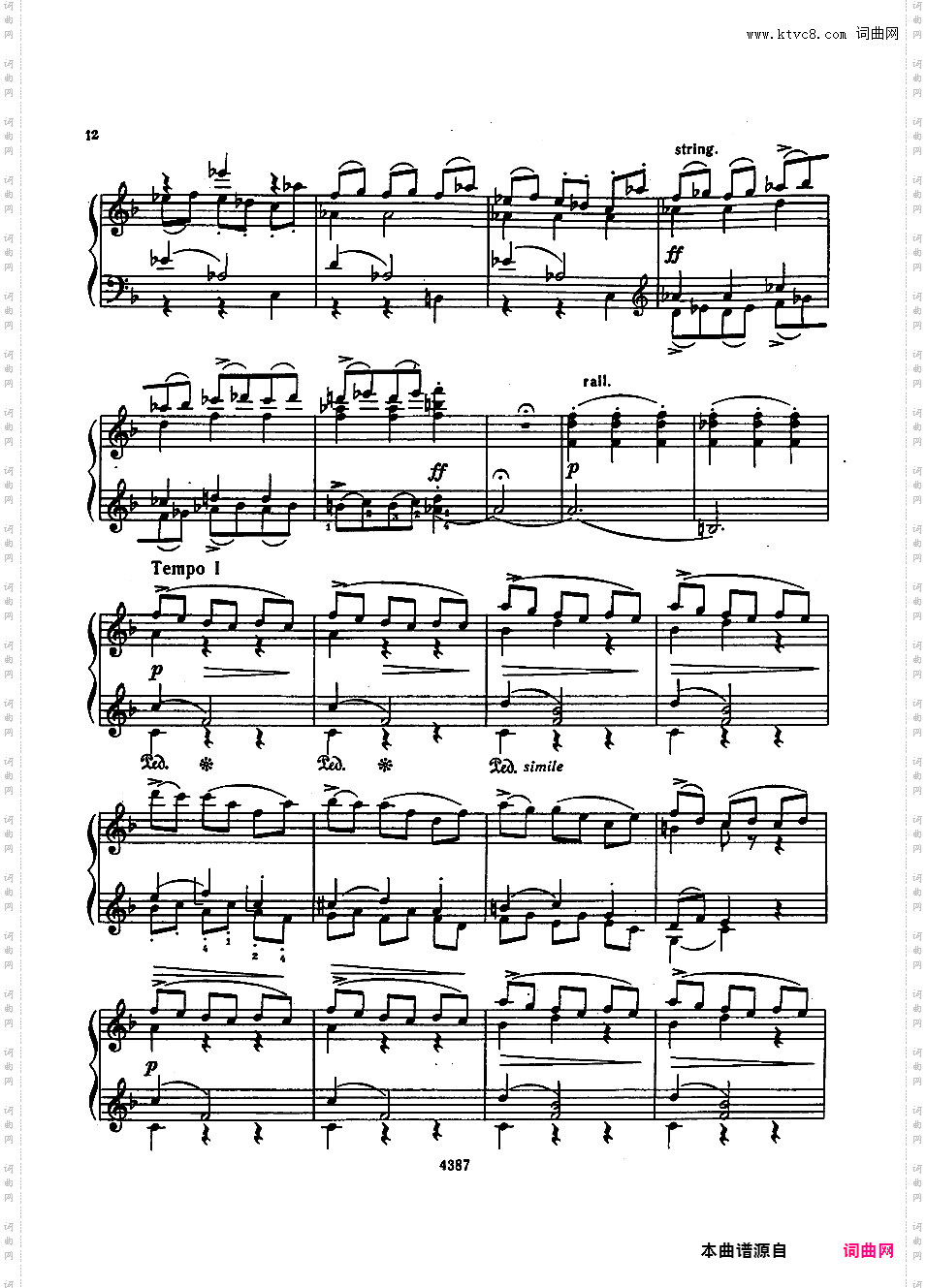 改编俄罗斯作曲家作品 Russian TranscriptionsBorodin-Feinberg String Quartet 2 Scherzo