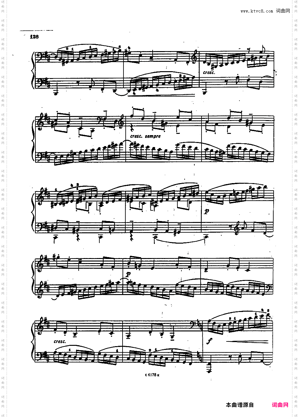 第九钢琴奏鸣曲 Piano Sonata No·9 Op·29