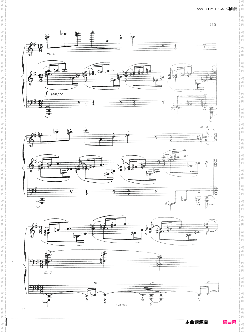 第八钢琴奏鸣曲 Piano Sonata No·8 Op·21a