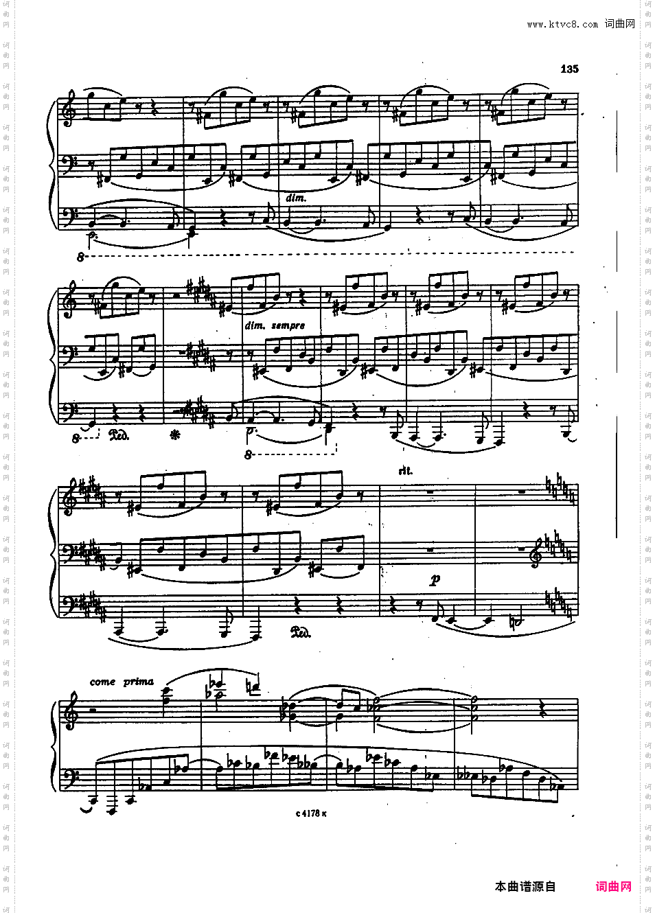 第九钢琴奏鸣曲 Piano Sonata No·9 Op·29