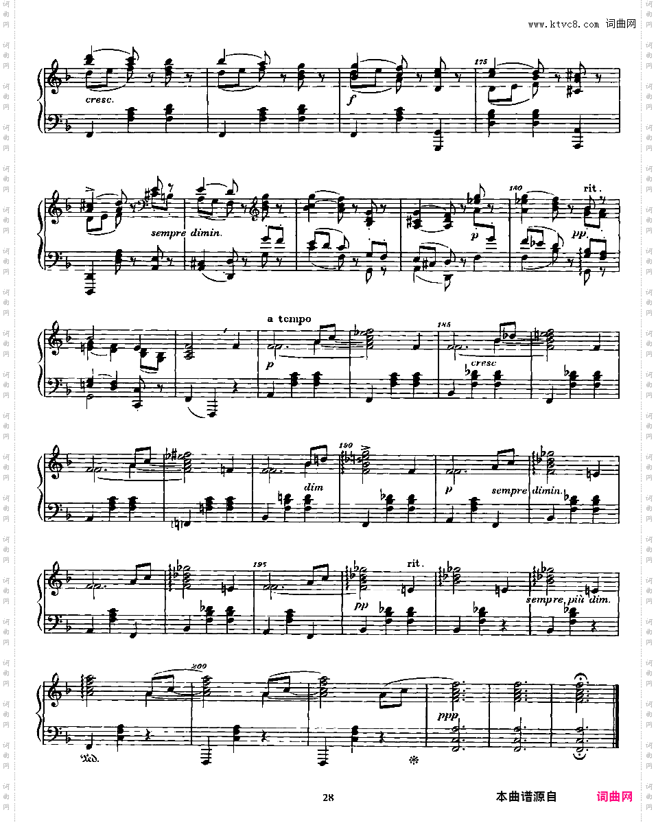 8首圆舞曲 8 Waltzes Op·54