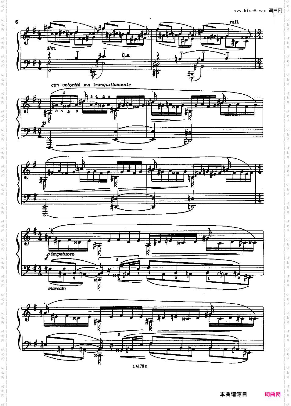 第五钢琴奏鸣曲 Piano Sonata No·5 Op·10