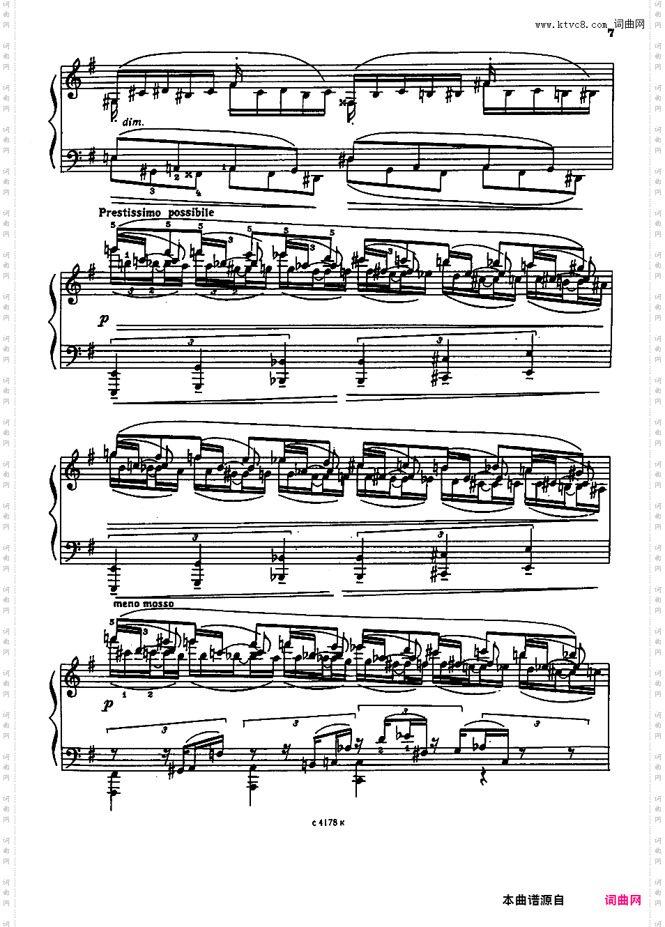 第五钢琴奏鸣曲 Piano Sonata No·5 Op·10