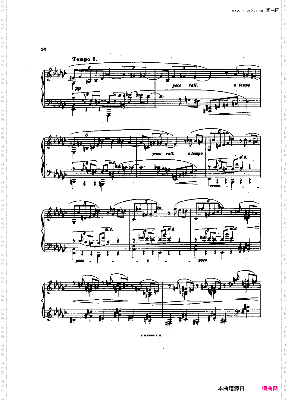 第四钢琴奏鸣曲 Piano Sonata No·4 Op·6