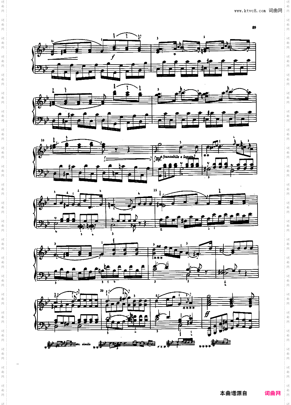 奏鸣曲集Dussek op10n2 Sonate #05 in g