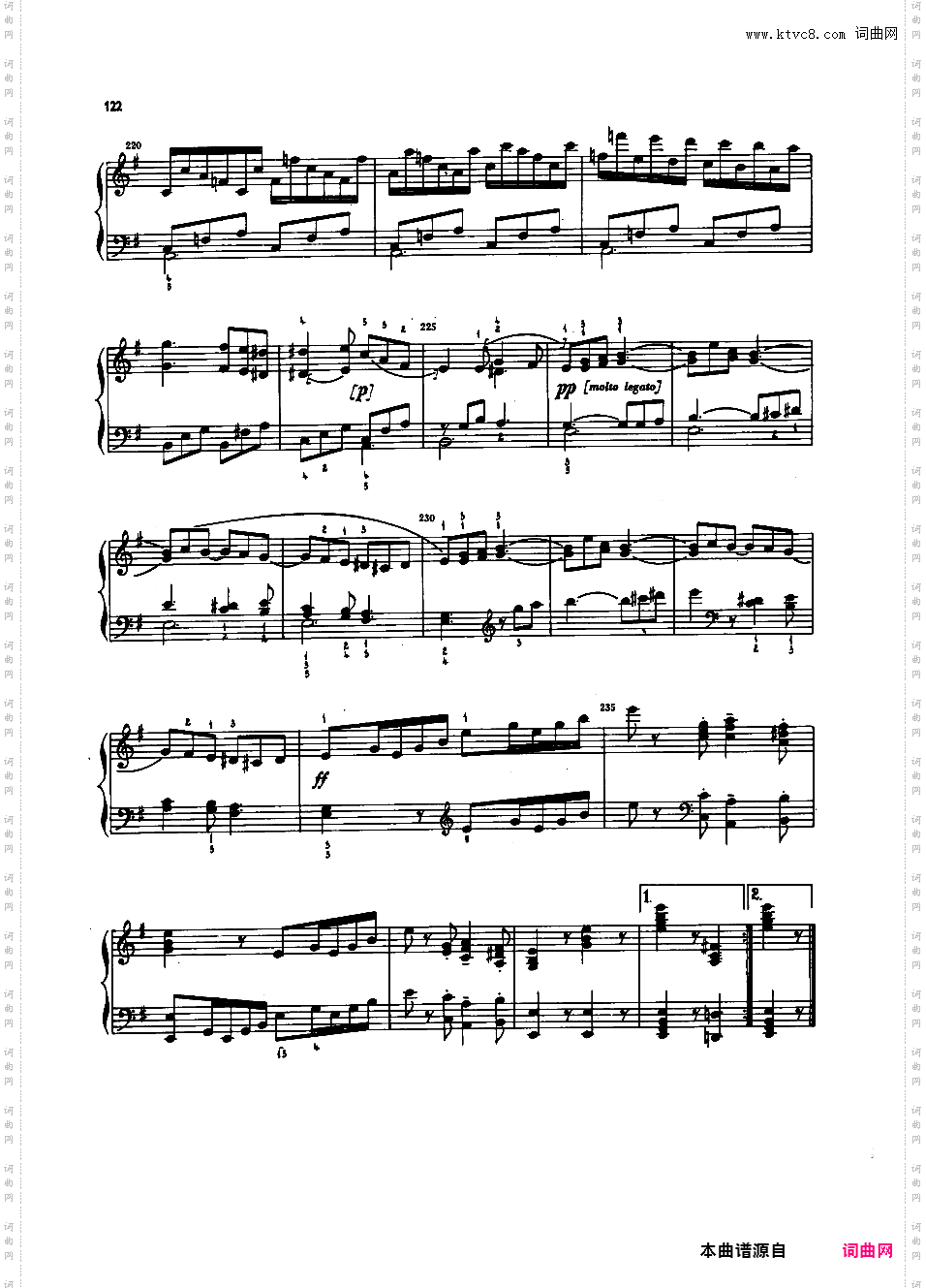 奏鸣曲集Dussek op10n3 Sonate #06 in D