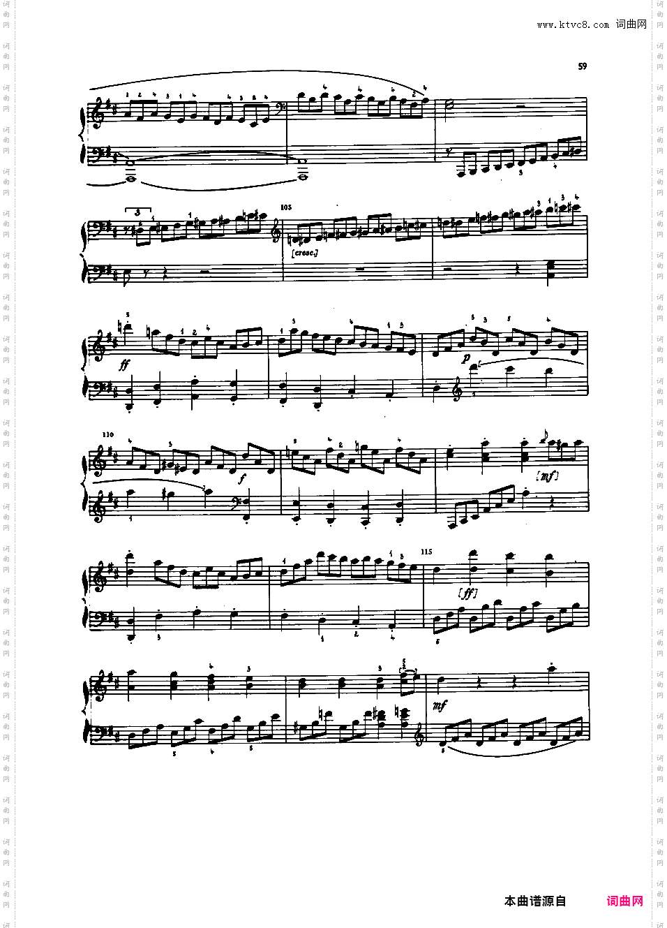 奏鸣曲集Dussek op09n3 Sonate #03 in D