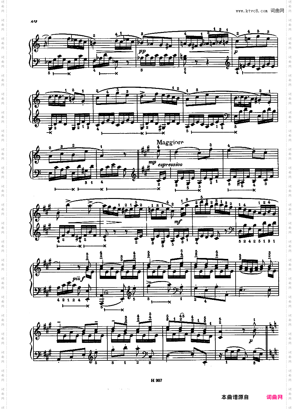 练习曲Douze Etudes Melodiques op16