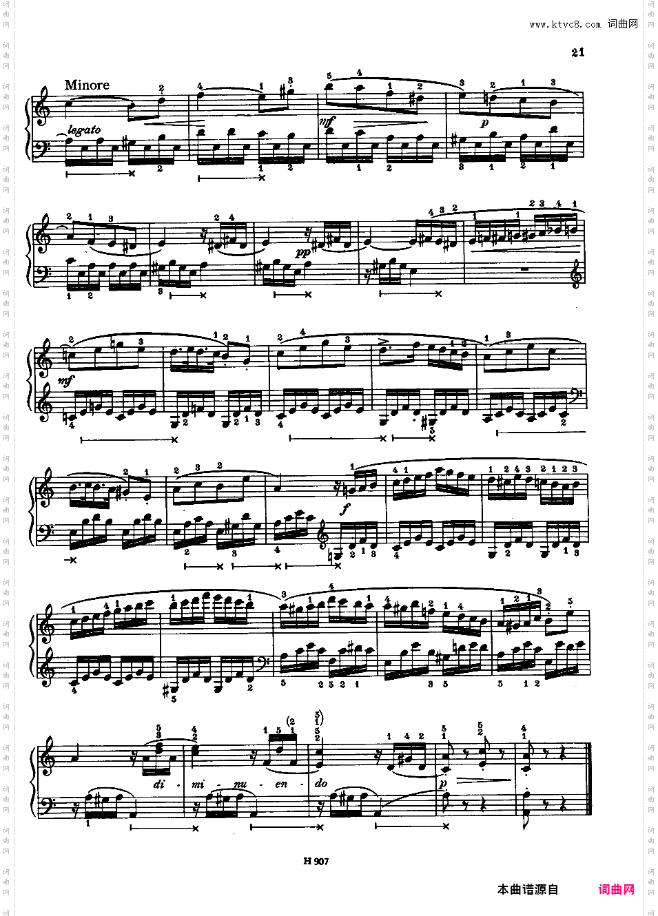 练习曲Douze Etudes Melodiques op16