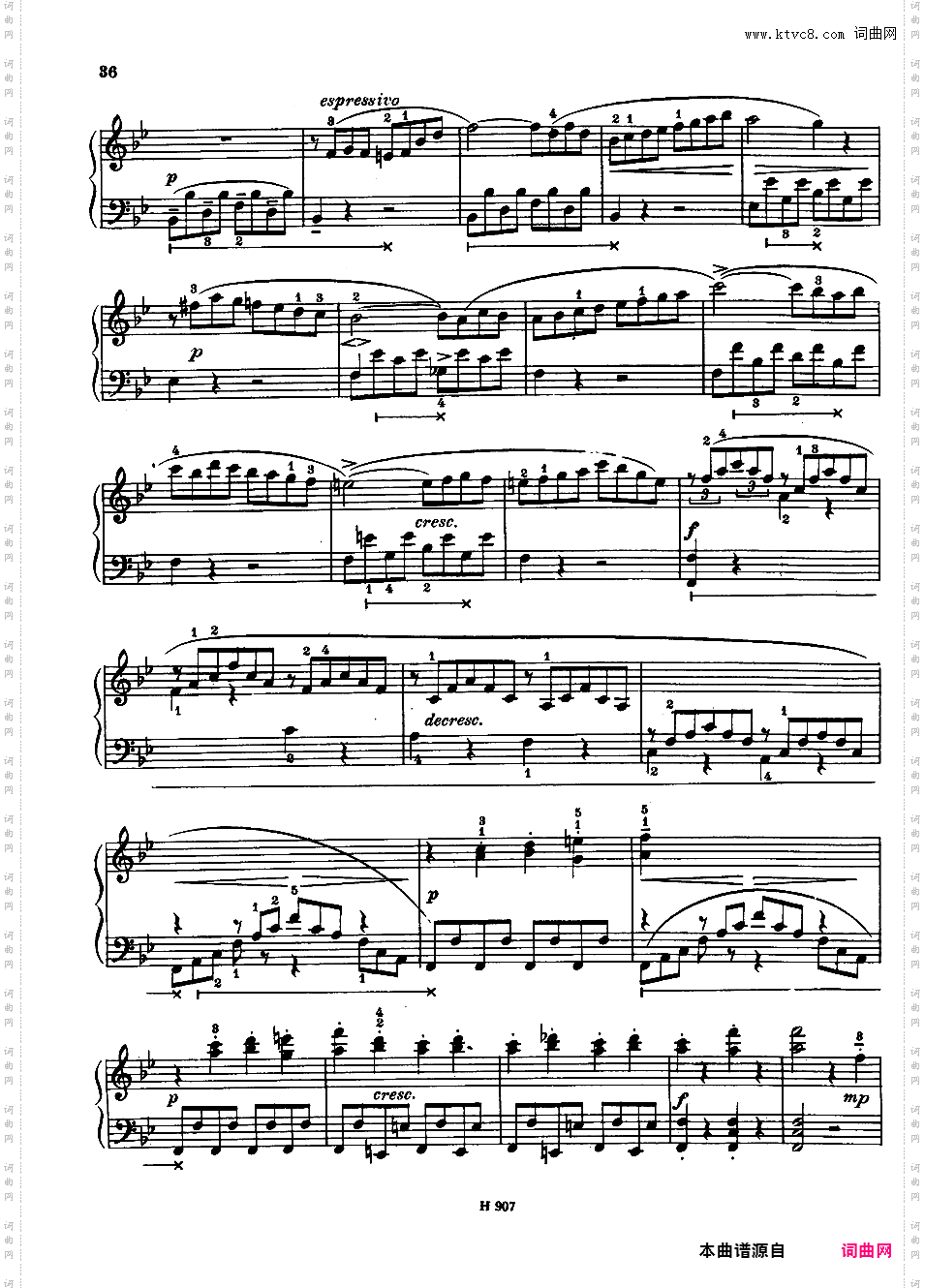 练习曲Douze Etudes Melodiques op16