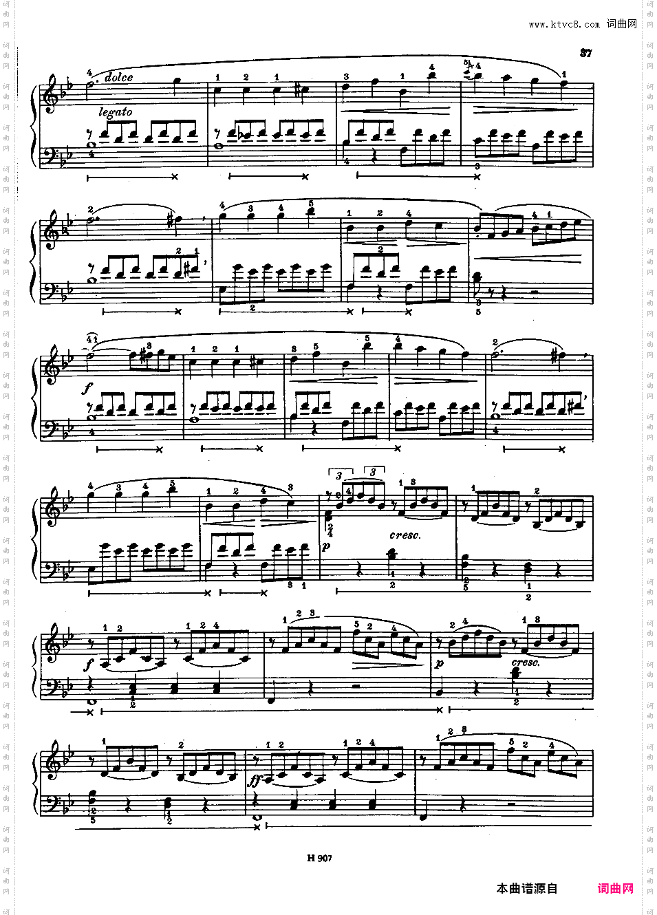 练习曲Douze Etudes Melodiques op16