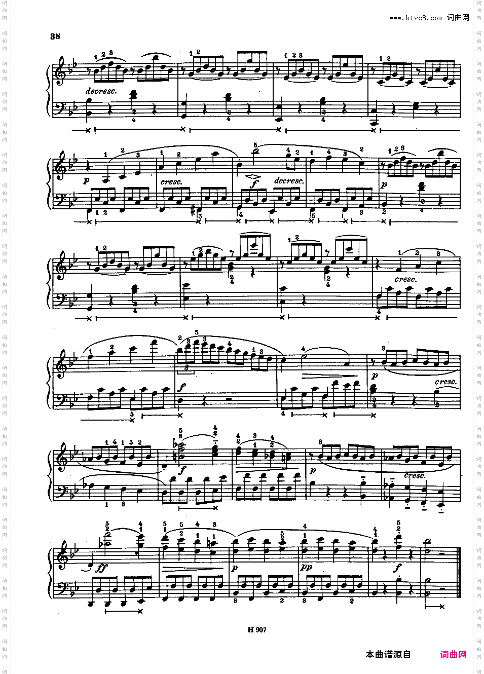 练习曲Douze Etudes Melodiques op16