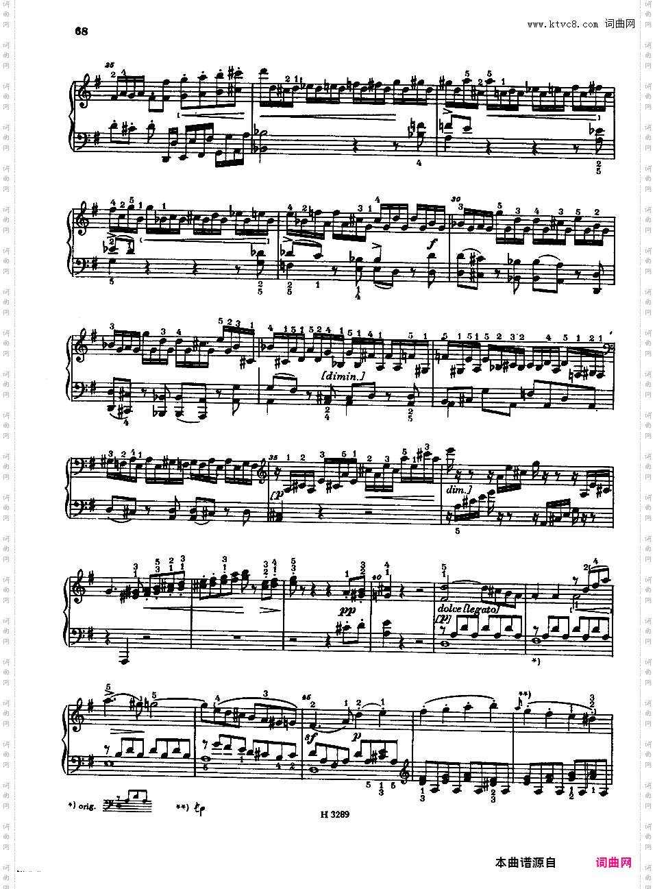 奏鸣曲集Dussek op35n2 Sonate #12 in G