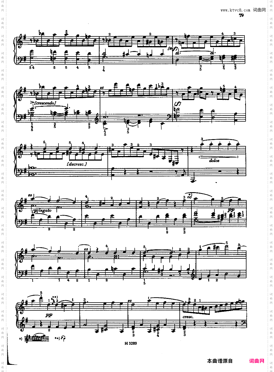奏鸣曲集Dussek op35n2 Sonate #12 in G