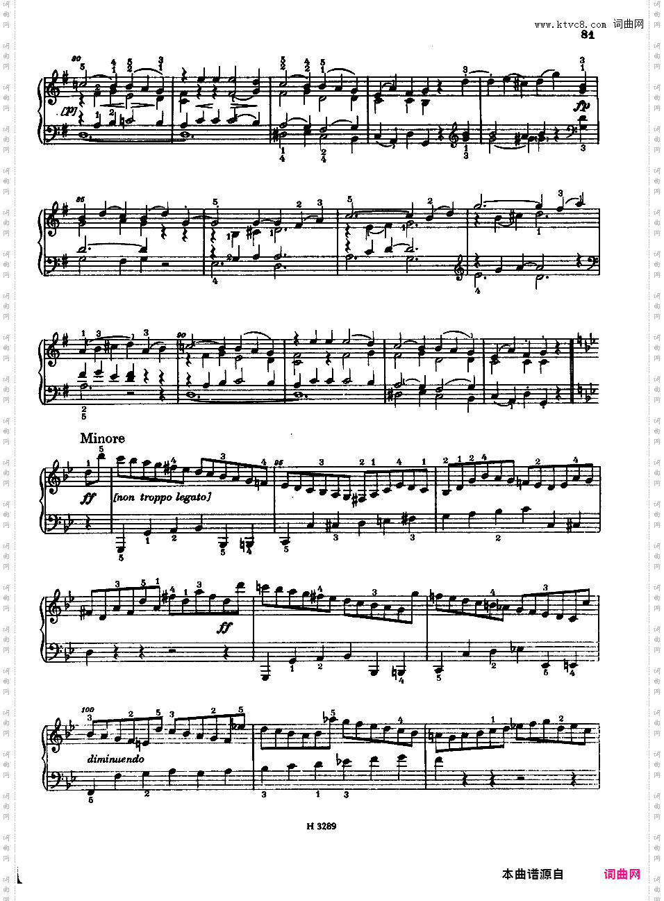 奏鸣曲集Dussek op35n2 Sonate #12 in G