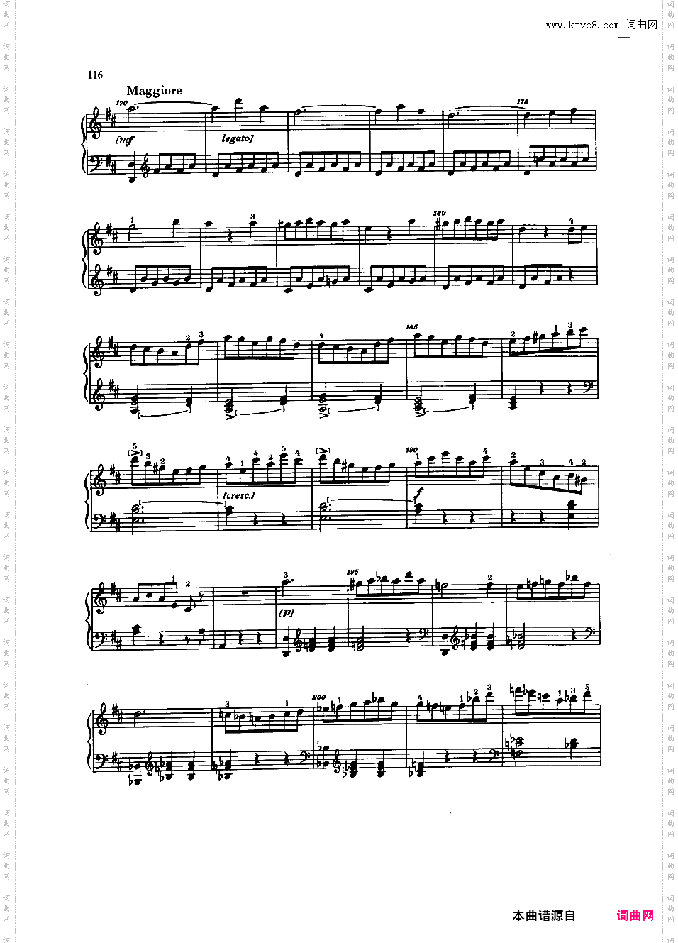 奏鸣曲集Dussek op47 Sonate in D