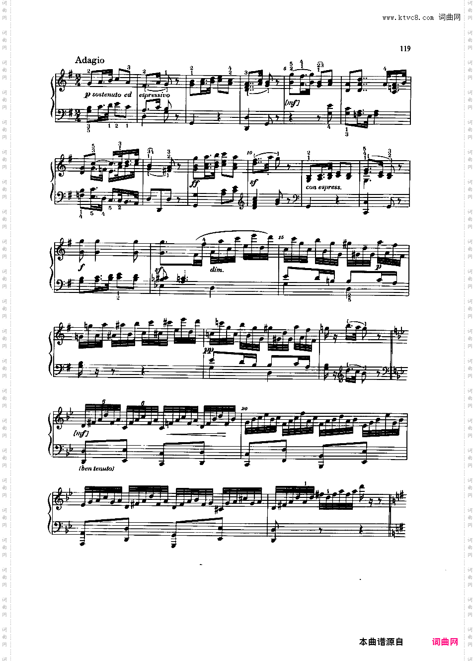 奏鸣曲集Dussek op47 Sonate in D