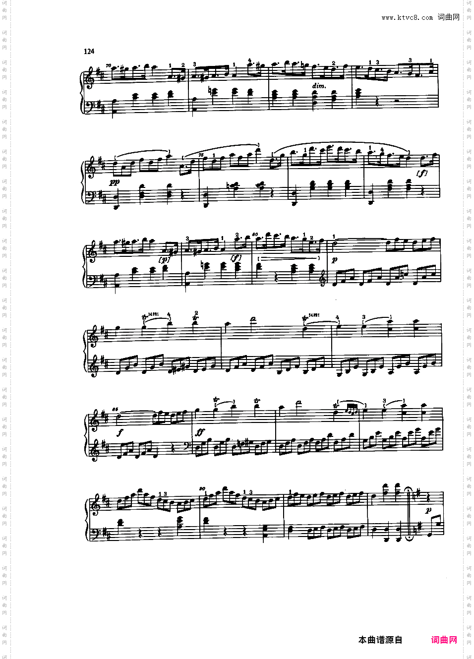 奏鸣曲集Dussek op47 Sonate in D