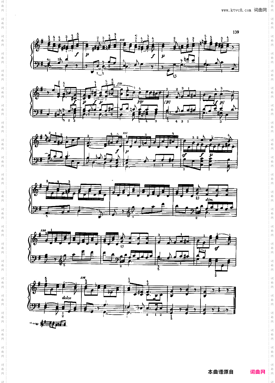 奏鸣曲集Dussek op47 Sonate in D