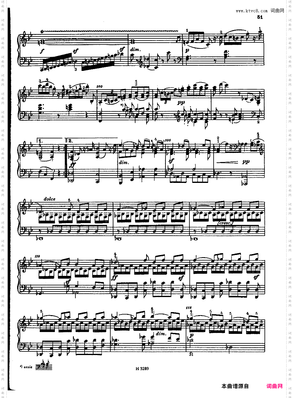 奏鸣曲集Dussek op35n1 Sonate #11 in Bb
