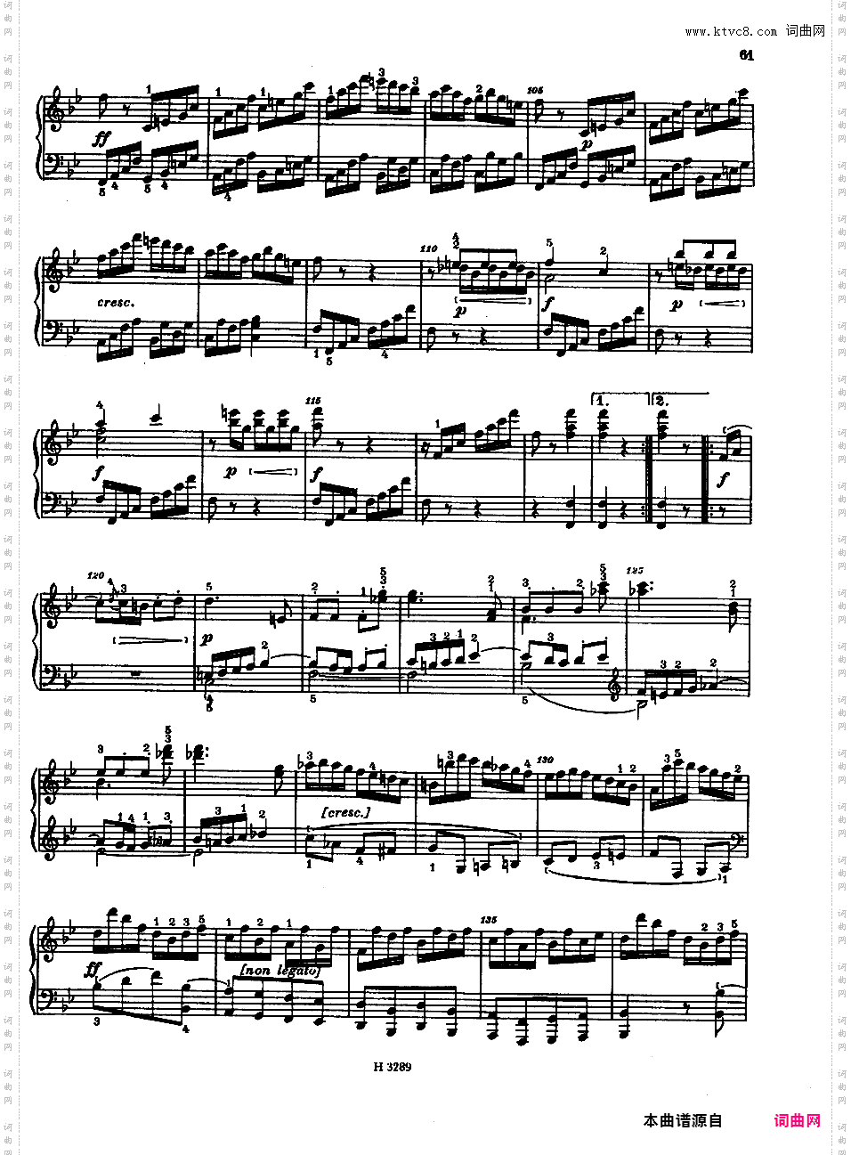 奏鸣曲集Dussek op35n1 Sonate #11 in Bb