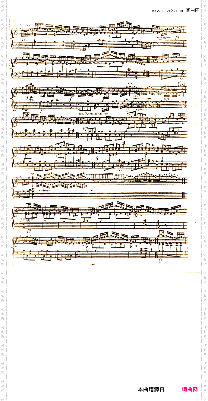 “爱丁堡的一英里”主题变奏曲 Variations on Within a Mile of Edinburgh