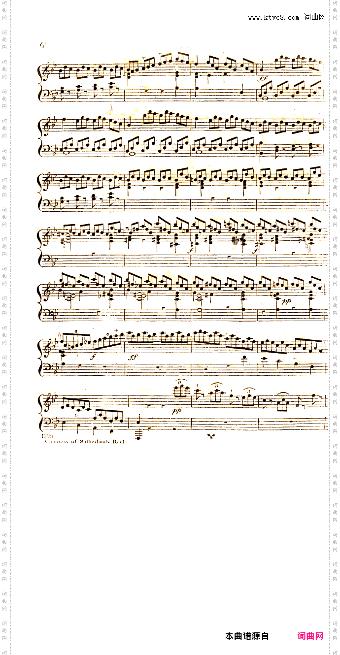 萨瑟兰伯爵夫人回旋曲 Countess of Sutherland