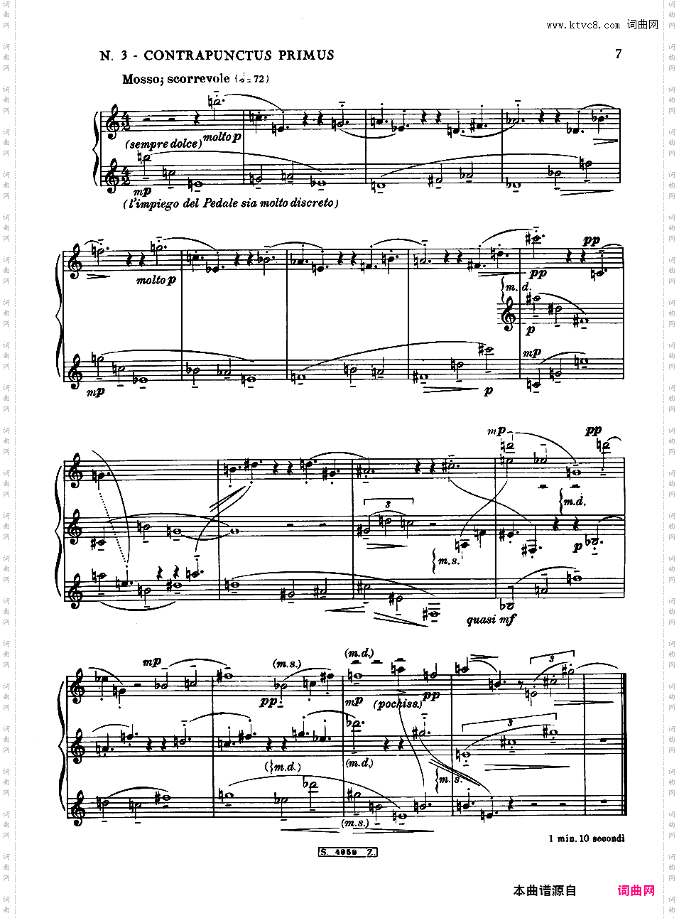 安娜莉贝拉的音乐手册 Quaderno Musicale di Annalibera