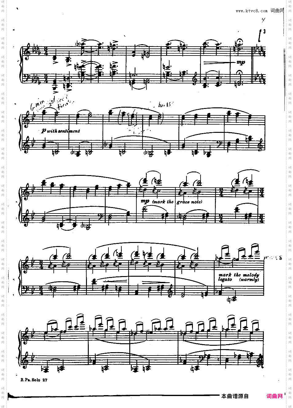 钢琴奏鸣曲 Piano Sonata