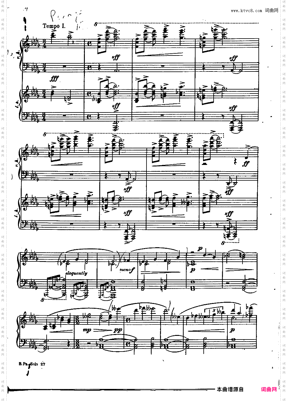 钢琴奏鸣曲 Piano Sonata