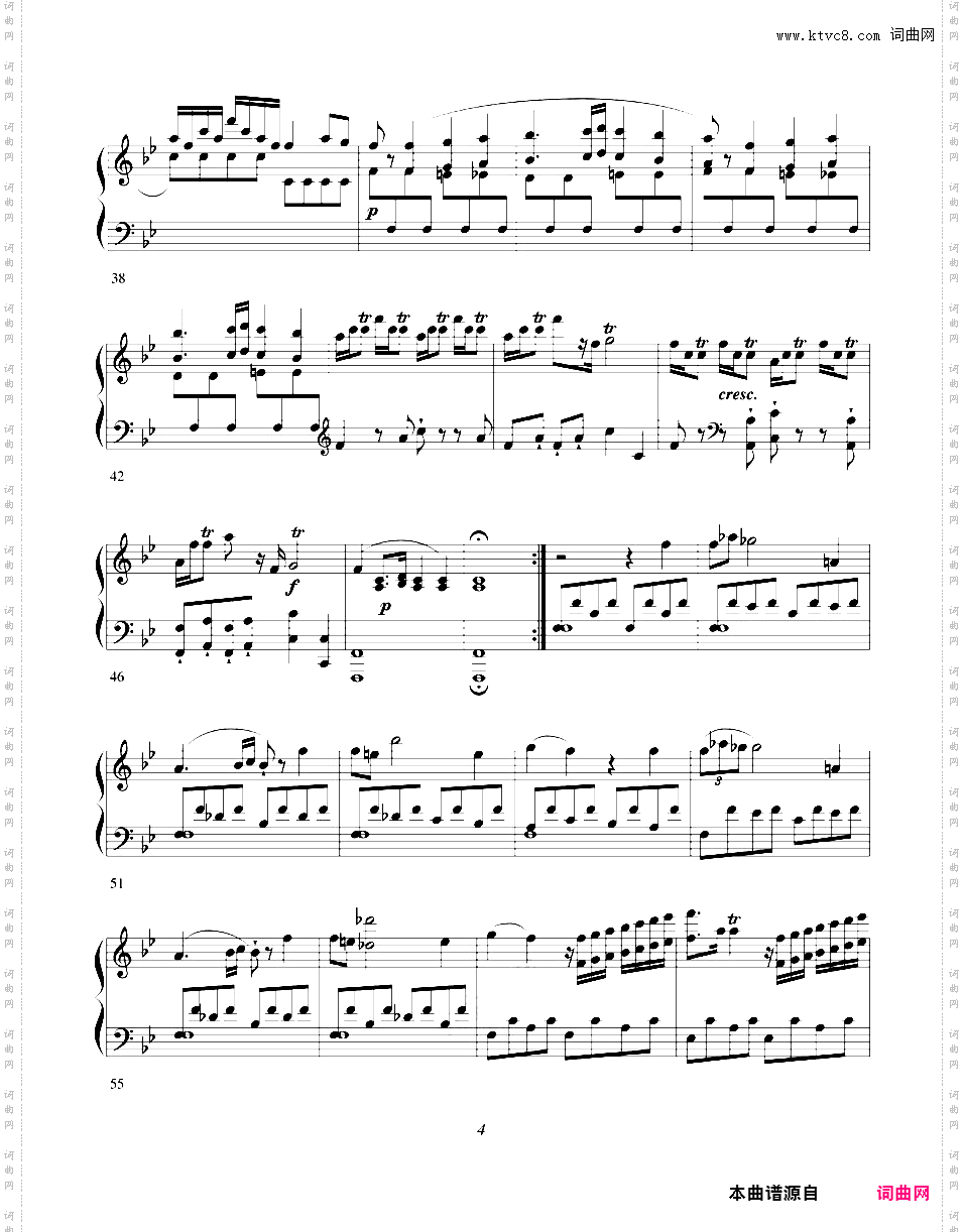 奏鸣曲集Clementi op02n6 Sonata in Bb