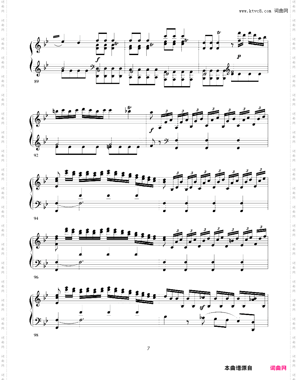 奏鸣曲集Clementi op02n6 Sonata in Bb