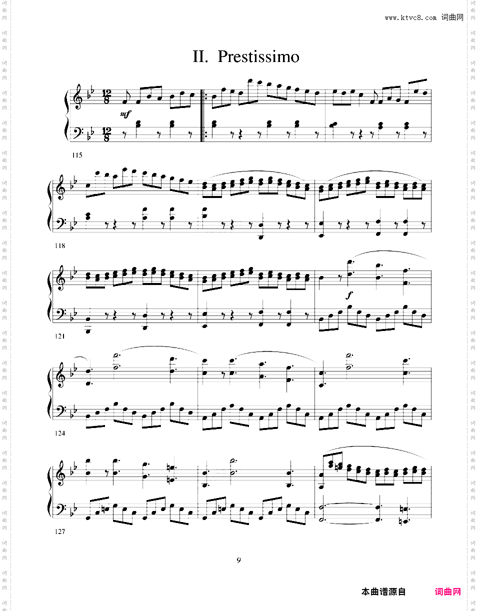 奏鸣曲集Clementi op02n6 Sonata in Bb