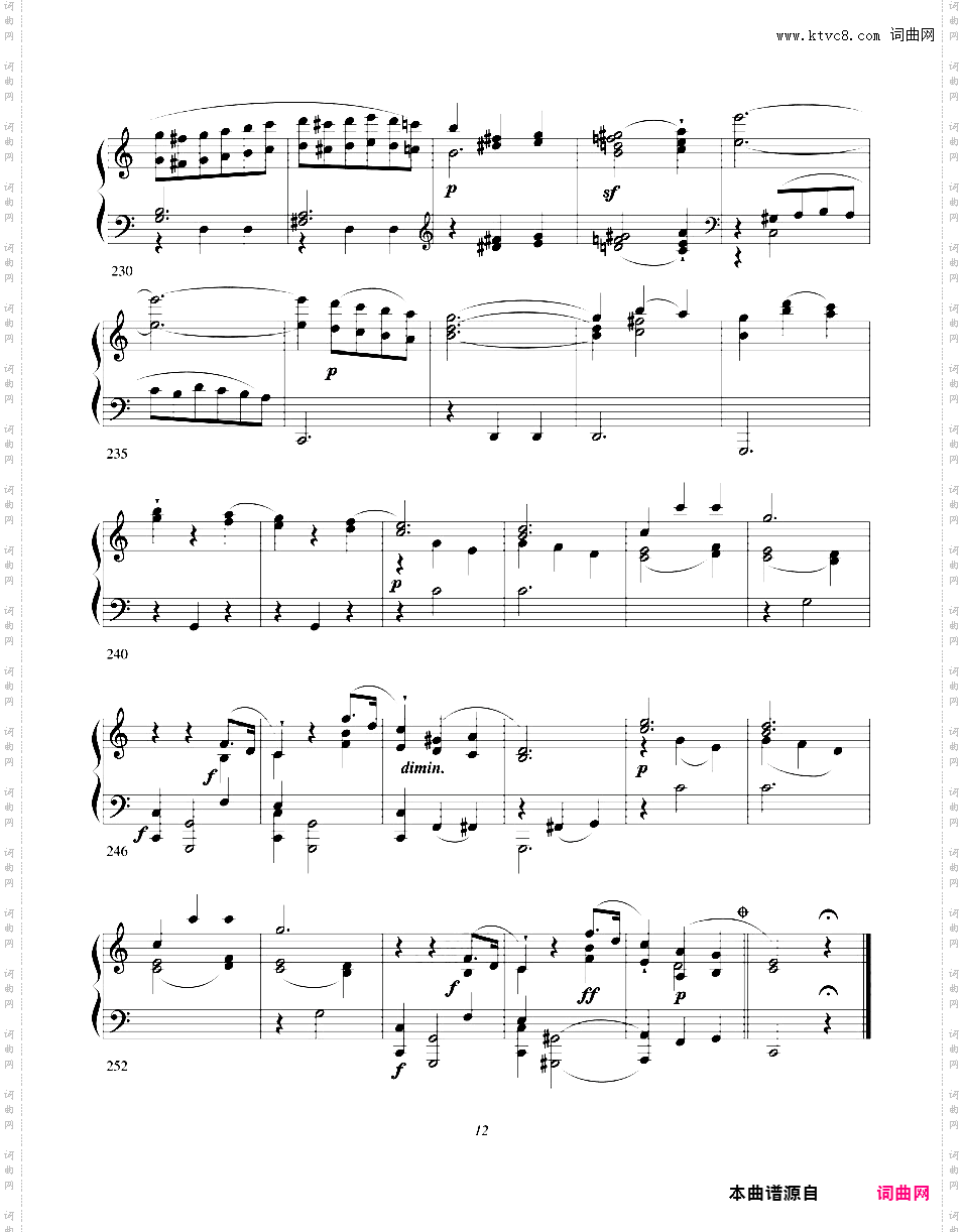 奏鸣曲集Clementi op07n2 Sonata in C