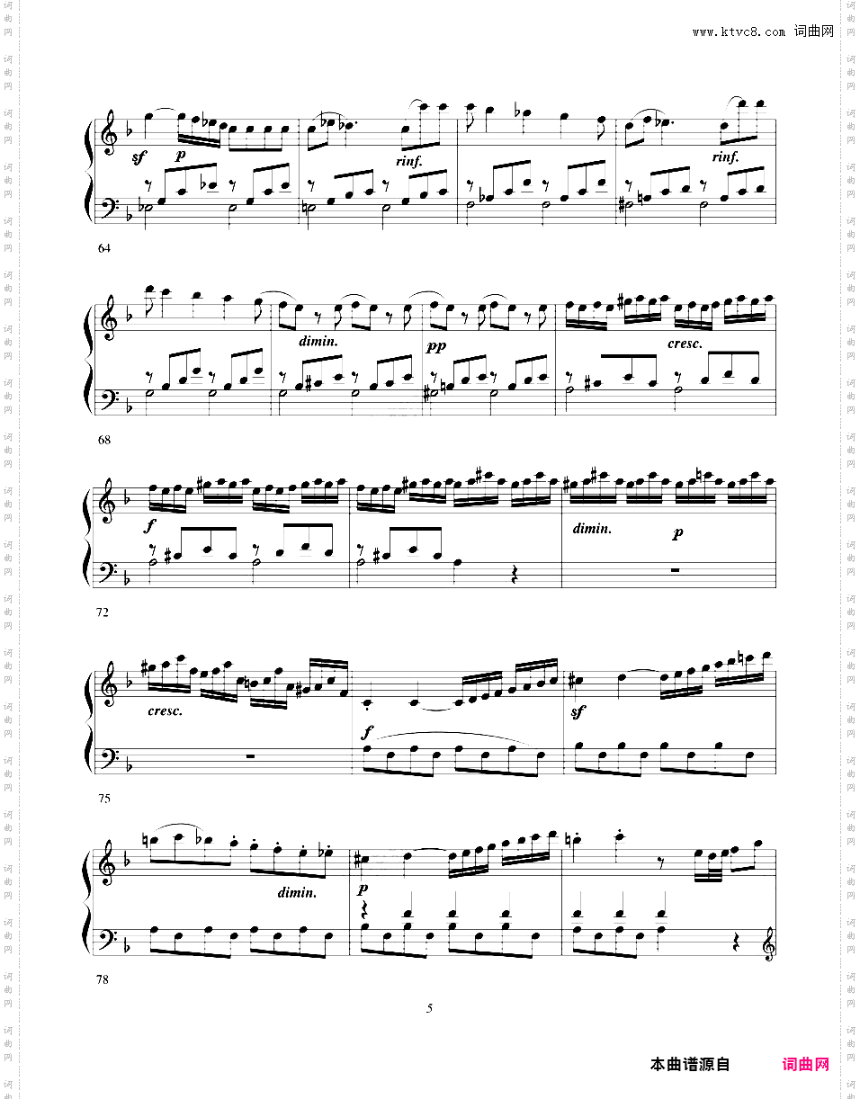 奏鸣曲集Clementi op21a Sonata in F