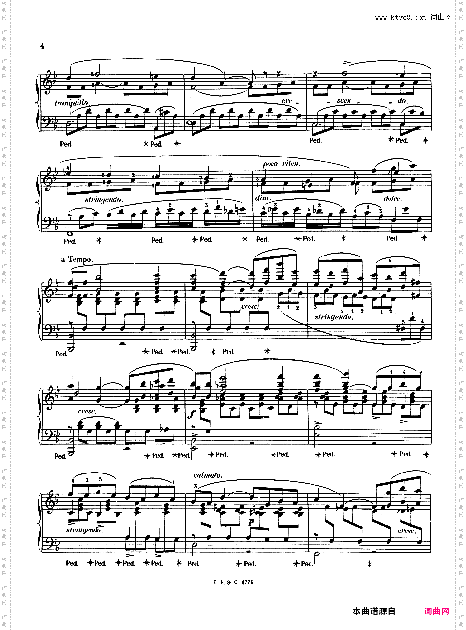 交响练习曲 Etude Symphonique op28