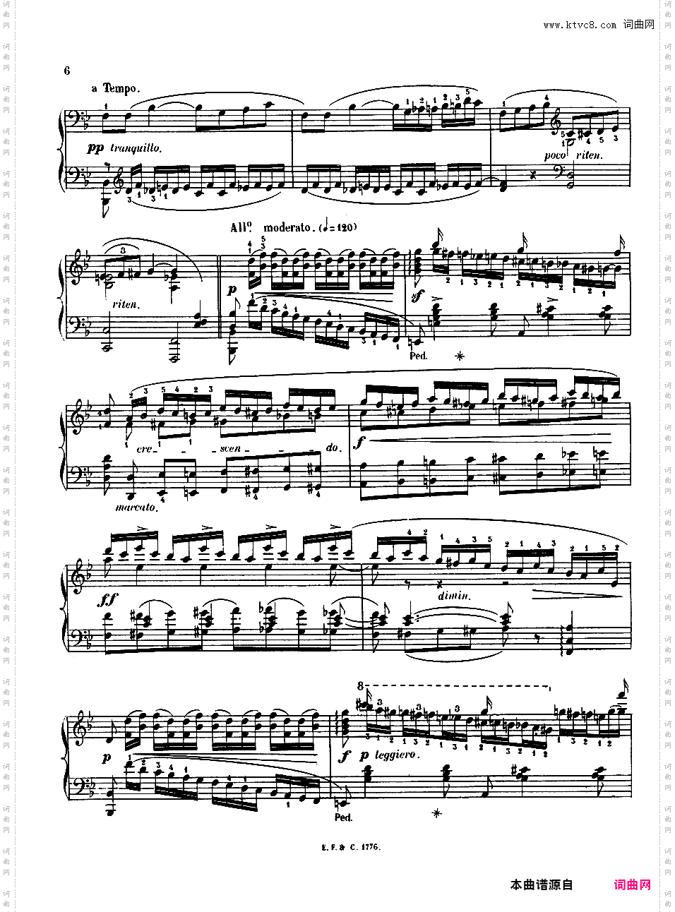 交响练习曲 Etude Symphonique op28